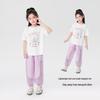 Zuoxi Girls' Summer Breathable Anti-Mosquito Long Pants