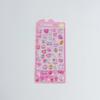 3D Japanese Cute Crystal Epoxy Relief Stickers Cartoon Bunny Bear Stickers Journaling Stationery Cute Stickers Gifts