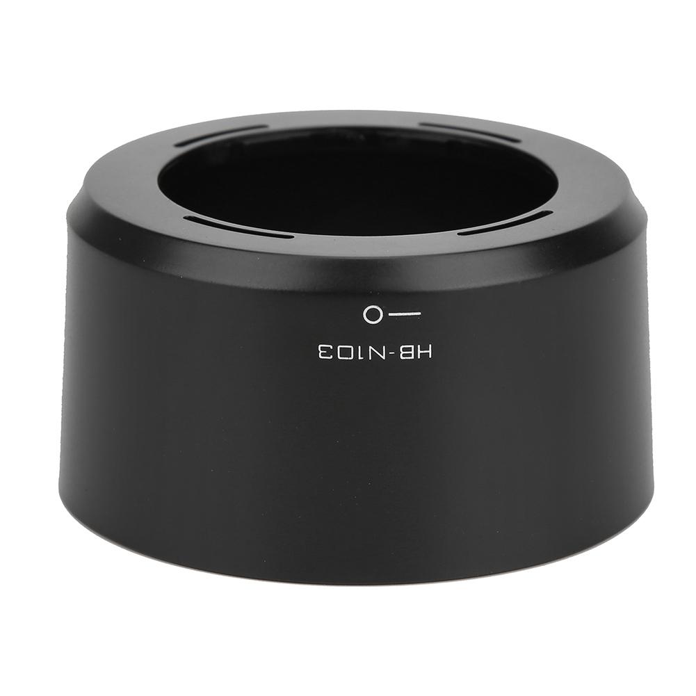 HB N103 ABS Black Camera Lens Shade Hood for Nikon 1 VR 30 110mm F 3.8 5.6