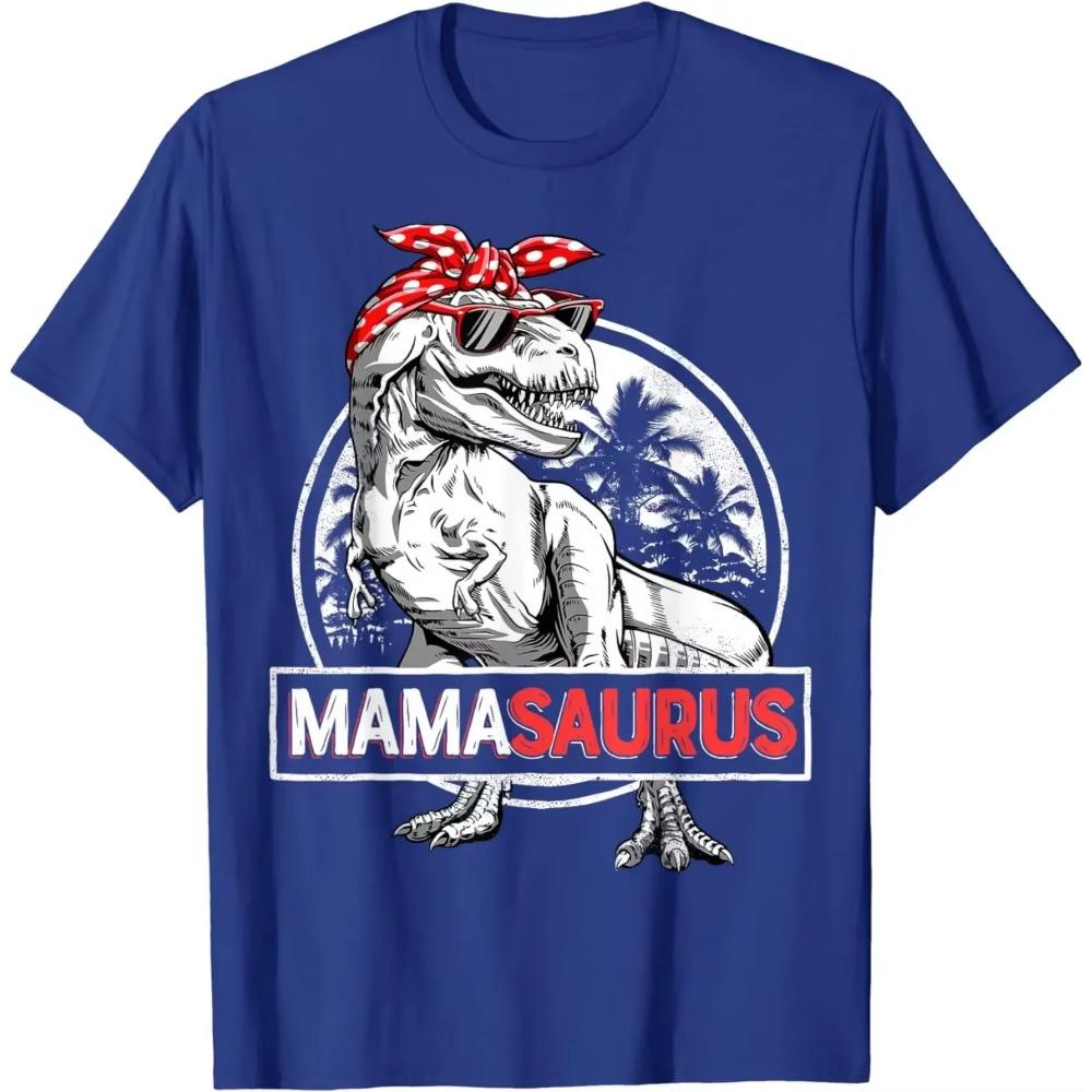Mamasaurus T rex Dinosaur Funny Mama Saurus Mother's Family T-Shirt