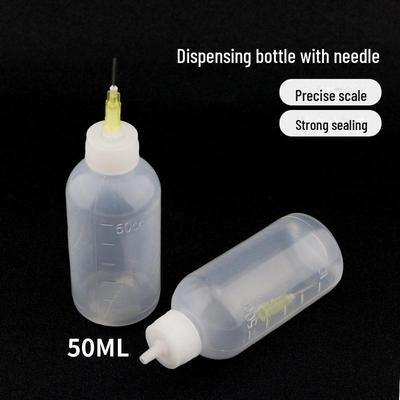 50ML Needle Tip Glue Dispensing Bottle for Rosin, Oil, and Other Liquids