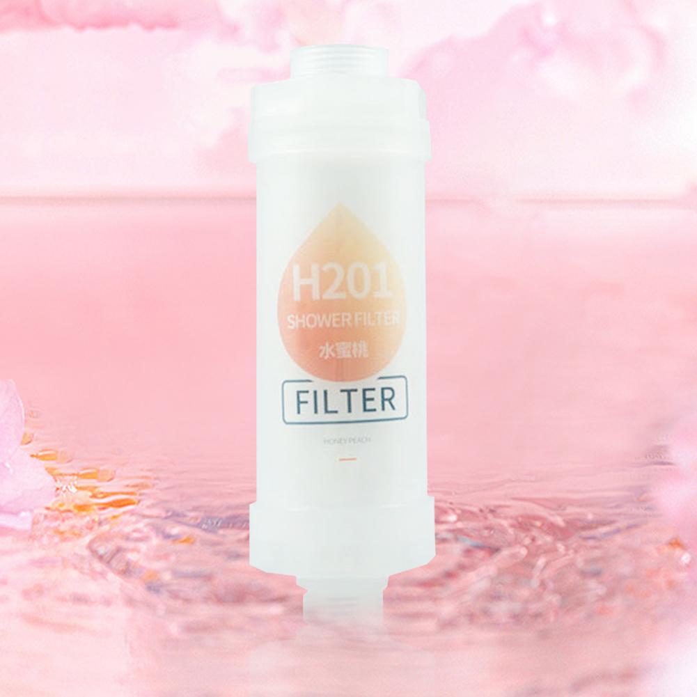 Scented Shower Head Filter Scented Shower Water Filter Chlorine Removal Water Softener Bathroom Accessories Improve Hair/Skin