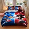 3pcs bedding set Sonic Shadow Includes 1 Comforter + 2 Pillowcases, Without Pillow Inserts, Soft Comfortable, Lightweight Breathable, Printe