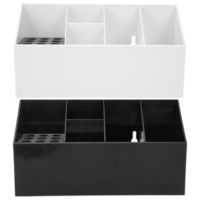 Organizér nůžek Držák na kadeřnické hřebeny Sponky do vlasů Úložný box na kadeřnické nástroje