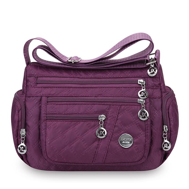 Women's Large Capacity Fashionable Oxford Cloth Crossbody Shoulder Bag.