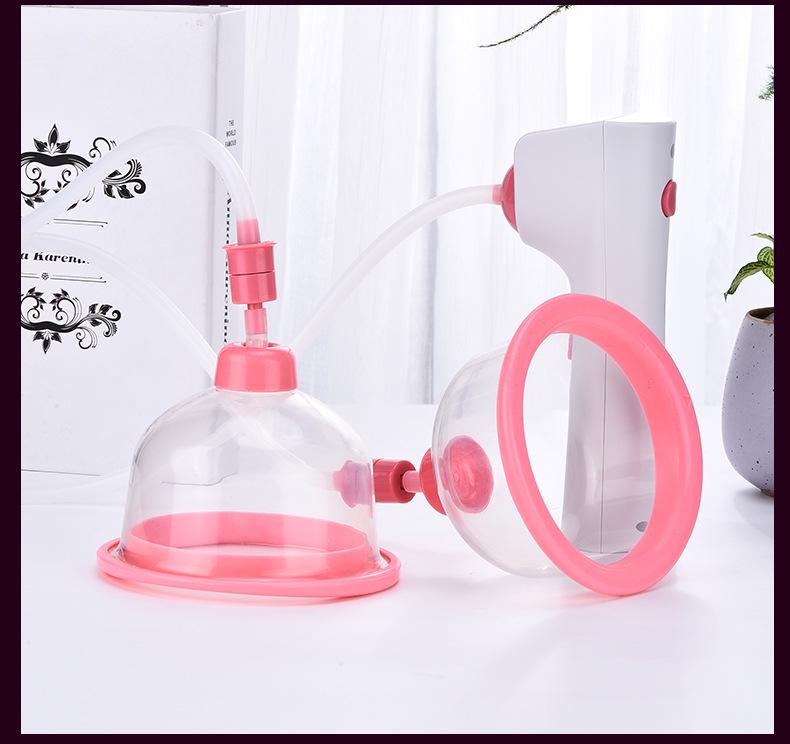 Electric Vibration Heated Breast Massager for Home Breast Care and Enhancement