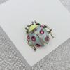 Light Luxury Beetle Brooch Pins Metal Jewelry Accessories Delicate Insect Brooches  Gifts