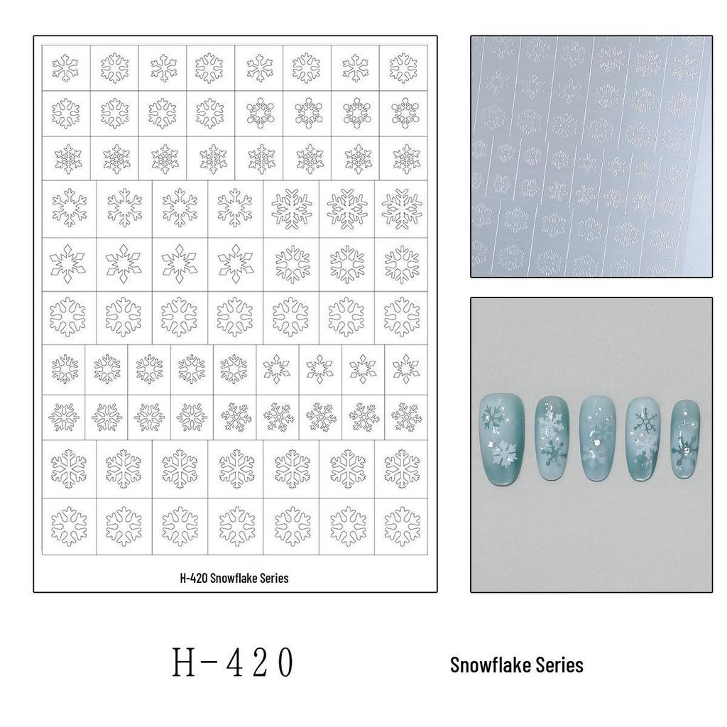 Butterfly & Stars Nail Art Stickers with Gradient & Chrome Effects