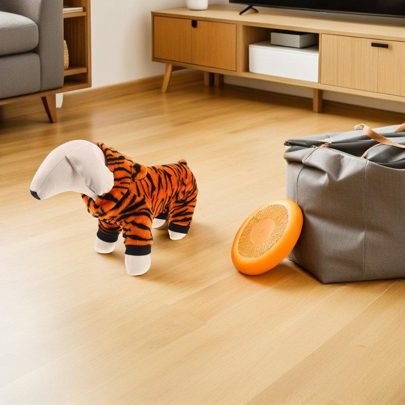 Pet Hoodie Winter Dog Autumn Clothes Warm Puppy Halloween Christmas New Year Dog Lover Cat Owner Christmas Dog Clothes Tiger