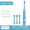 Children's Toothbrush Electric Cartoon Waterresistant Soft Hair Ultrasonic Magnetic Levitation Toothbrush Cute Avatar, Children's Day Gift