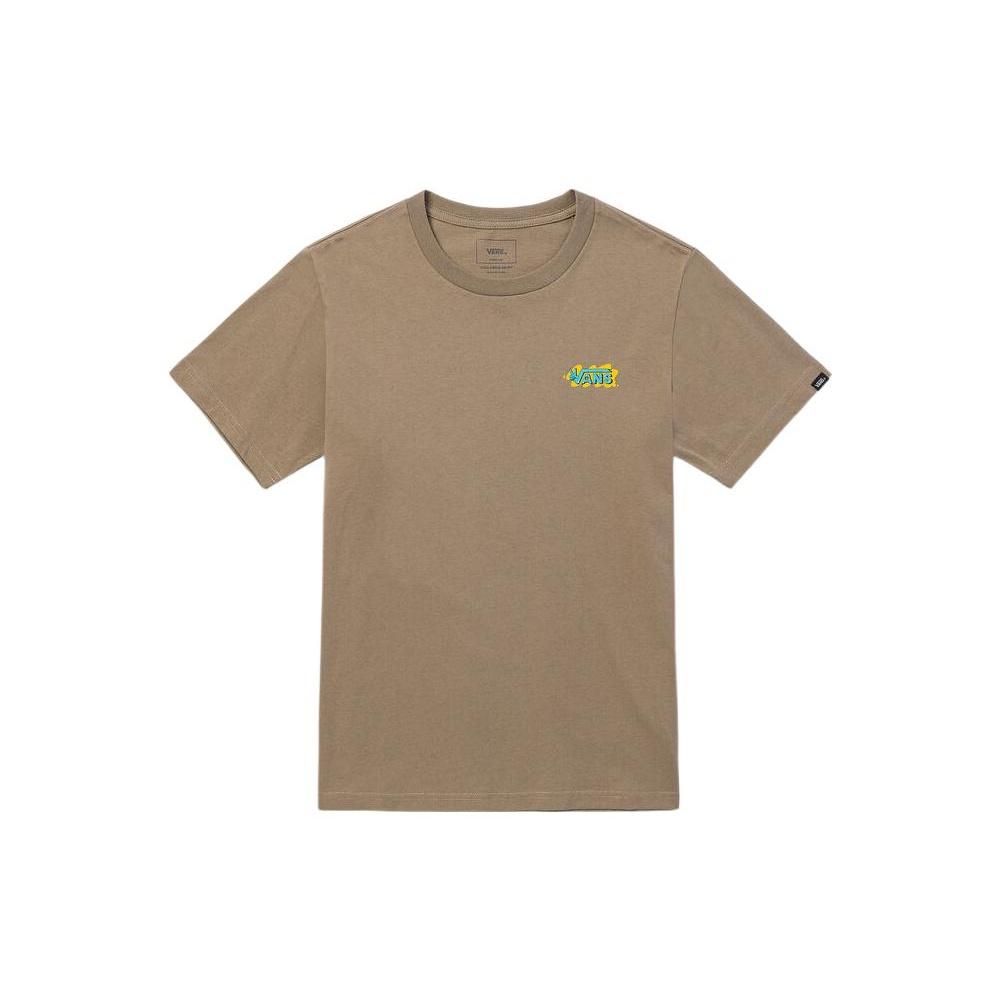 Vans Off The Wall Art Collection Tee Brown Men s VN0A7TQJYEH XL