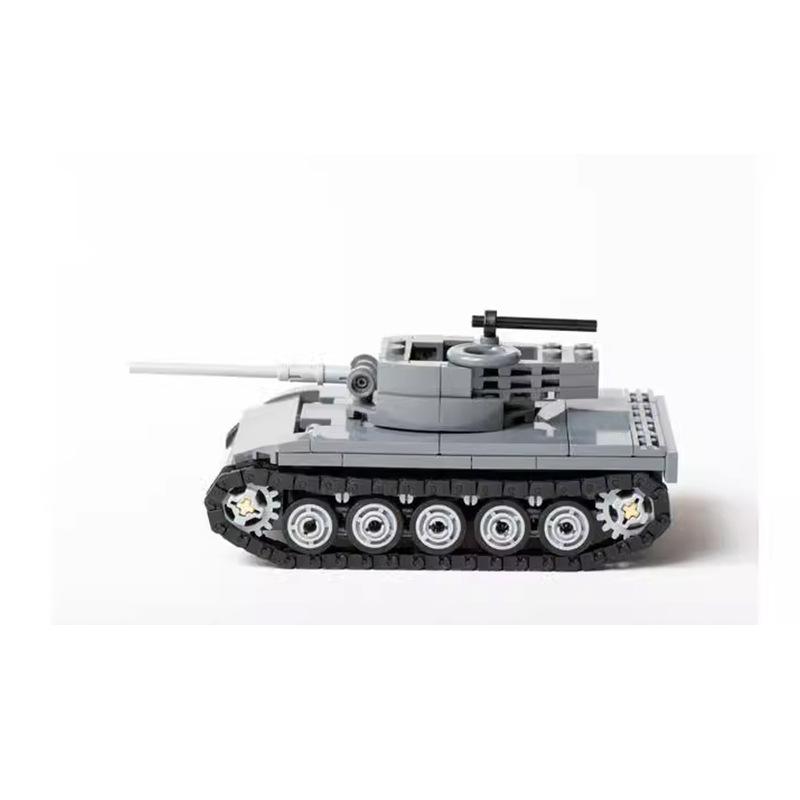 Building Blocks Military Series Hellcat Tank Model Small Particle Assembled Building Blocks Children's Toys
