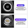 Auto Startschalter Knopf Auto Dekorative Diamant Aufkleber Für Cadillac Escalade CTS ATS SRX XT4 XT5 XT6 STS XTS SLR CT4 CT5 CT6