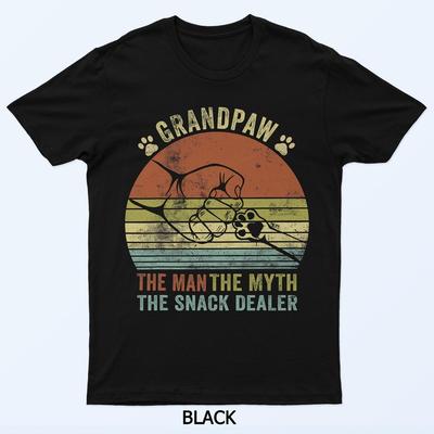 Opa Der Mythos Der Snack-Dealer Vatertag Hund Opa T-Shirt