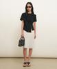 GENERALIDEA Shoulder Padded Twist T-Shirt [Black] / Gf2Lts523
