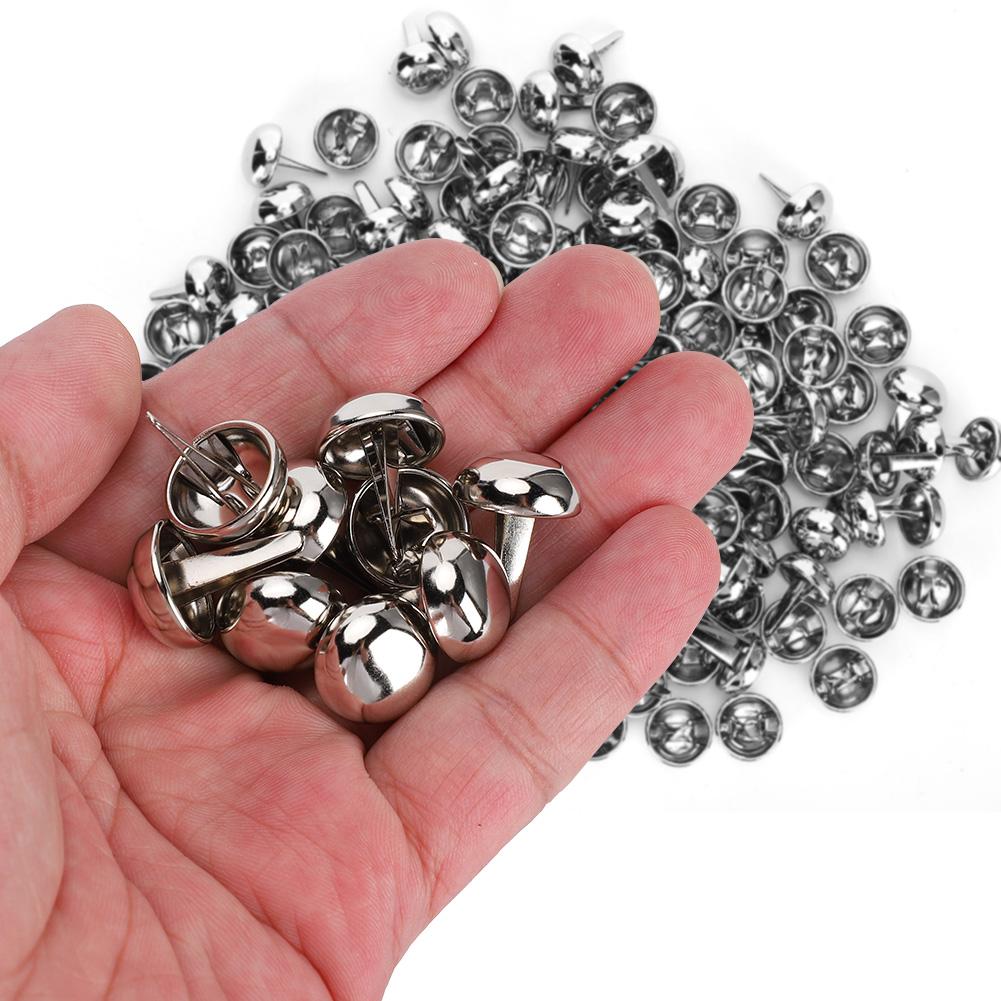 200 ks 0,6 palce Spodní nýty Hřibovité nýty pro kůži DIY řemeslo Kabelka Peněženka