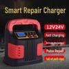 Evrensel Yüksek Güçlü 12V/24V Araba ve Motosiklet Akü Şarj Cihazı