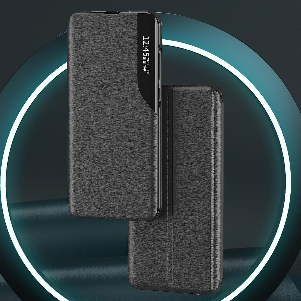 For Xiaomi Redmi 13C 4G/Poco C65 4G Leather Case View Window Stand Cover