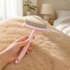 Grooming Tool Ergonomic Pet Comb with doubleLength Metal Teeth Long-Lasting