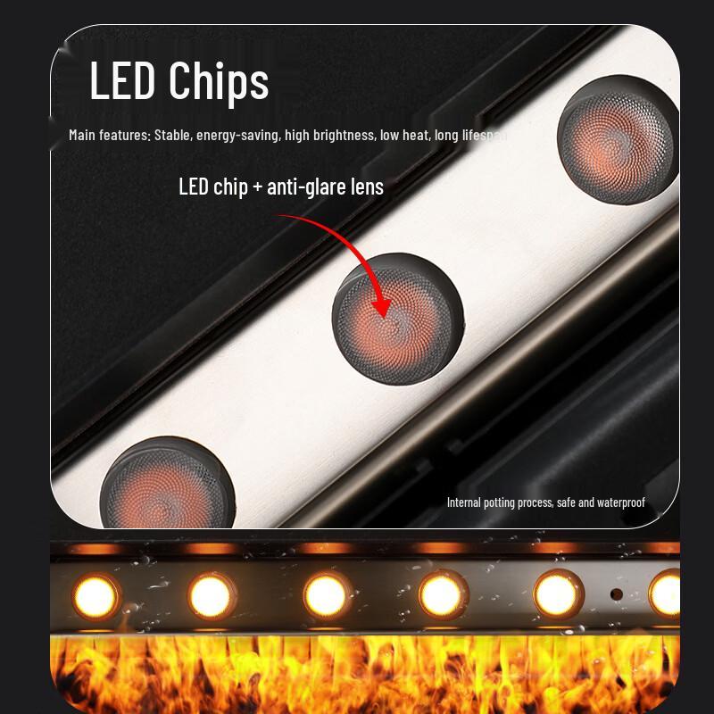 Nu Feng Smart Embedded Electric Fireplace