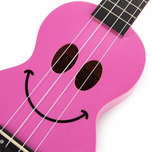 MAHALO Soprano Ukulele Art Series U-SMILE Pink