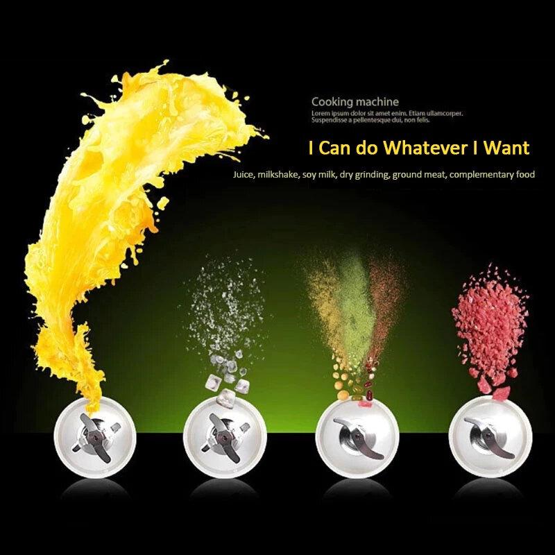 Goldstar 2 In 1 Blender High Power Multifunctional Juicer Chopper Ice Crusher White 2 In 1blender