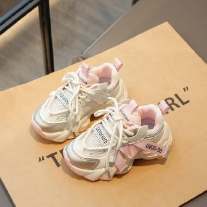 Frühlings-Mesh-Freizeit-Laufschuhe für Mädchen