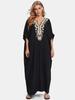 2024 Rayon Embroidered Beach Cover-Up & Sunscreen Robe for Women