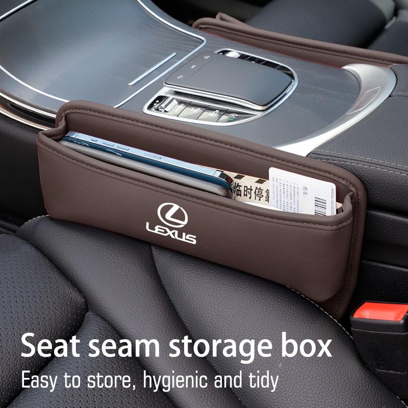 Car Accessories Seat Gap Organizer Box Leak-proof Storage Bag For Lexus F SPORT ES RX NX LS UX LM LX GX LC RZ IS CT GS RC HS SC