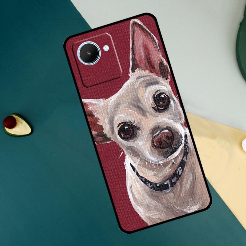 

Chihuahua Dog For Realme C55 C71 C75 C67 C63 C51 C61 C53 C35 C65 11 12 13 14 15 Pro Plus GT6 GT7 Pro Case Realme GT6