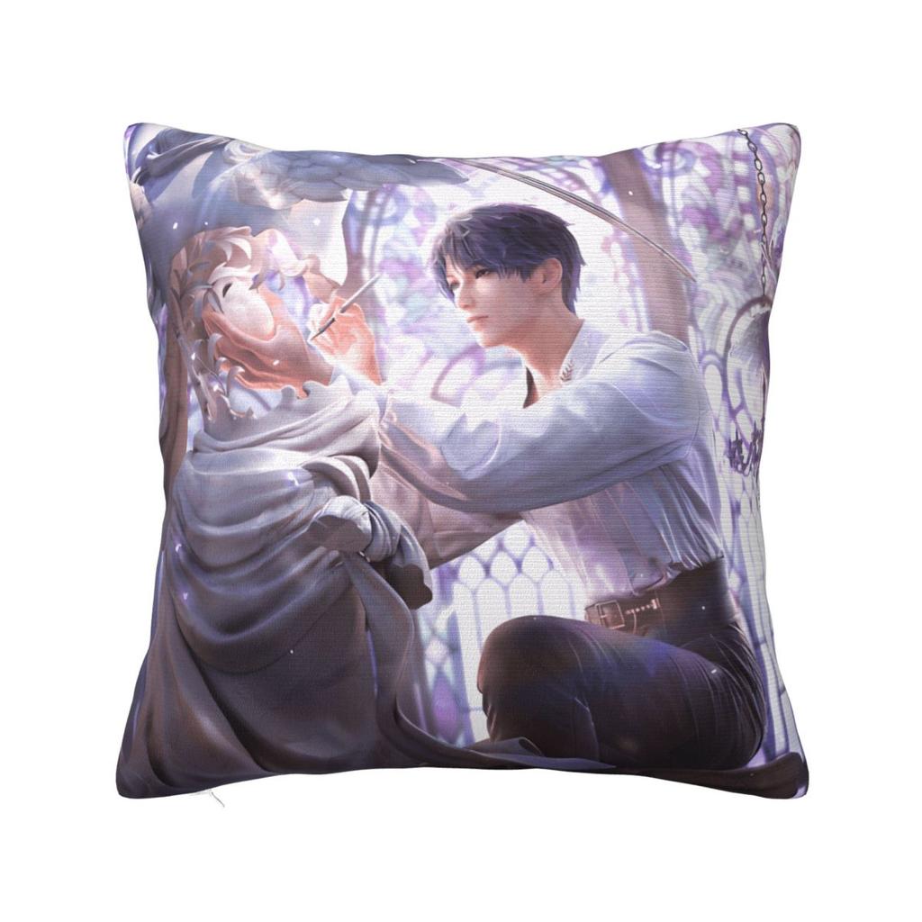 Game Love And Deepspace Pillow Case Retro Trendy Pillow Cover Soft Graphic Cushion Cover Pillowcases For Sofa Car Home Decor