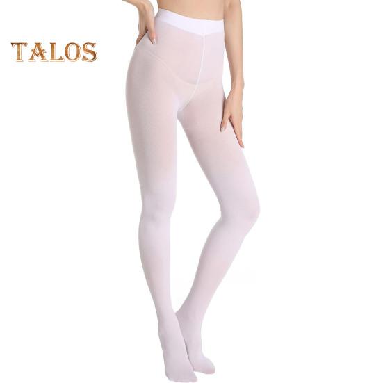 Strumpfhosen für Damen, hohe Taille, einfarbig, hohe Elastizität, dünn, Bonbonfarbe, rutschfest, Cosplay-Performance-Strumpfhose, für die Arbeit, Alltagskleidung, lange Strümpfe