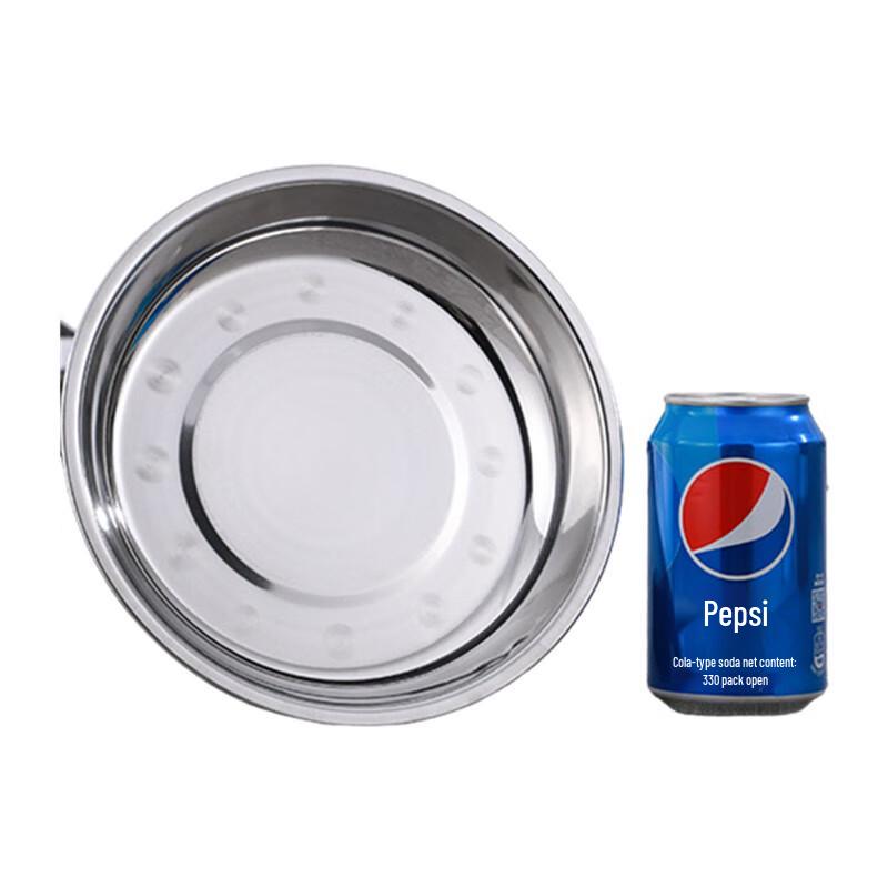 Extra Thick Stainless Steel Deep Round Plates