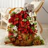 Christmas 106 Blanket Ultra-Soft Suitable for Picnics Seaside Office for All Occasions Playful Design Perfect Gift for Relatives and Friends