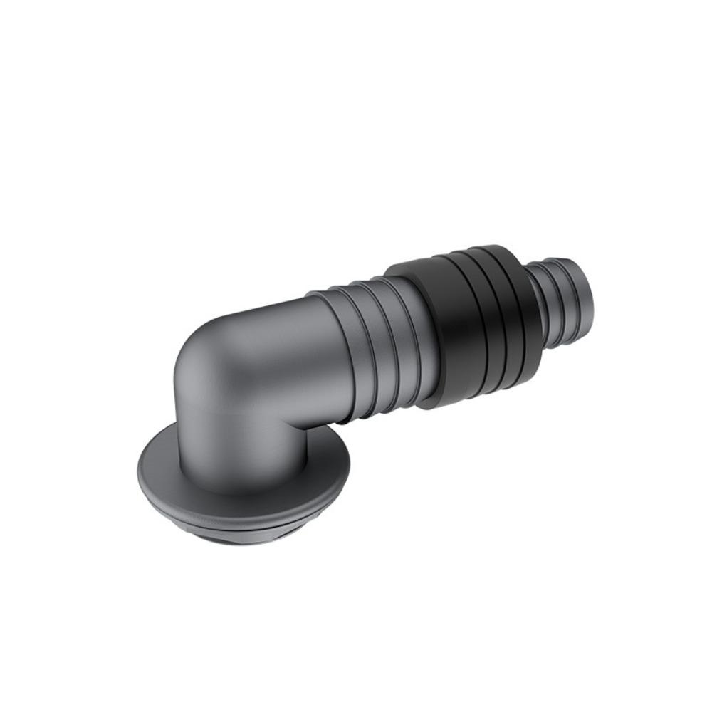 Anti-Odor Washing Machine Floor Drain Elbow Leak-Proof Drainage Fitting Accessories  Balcony