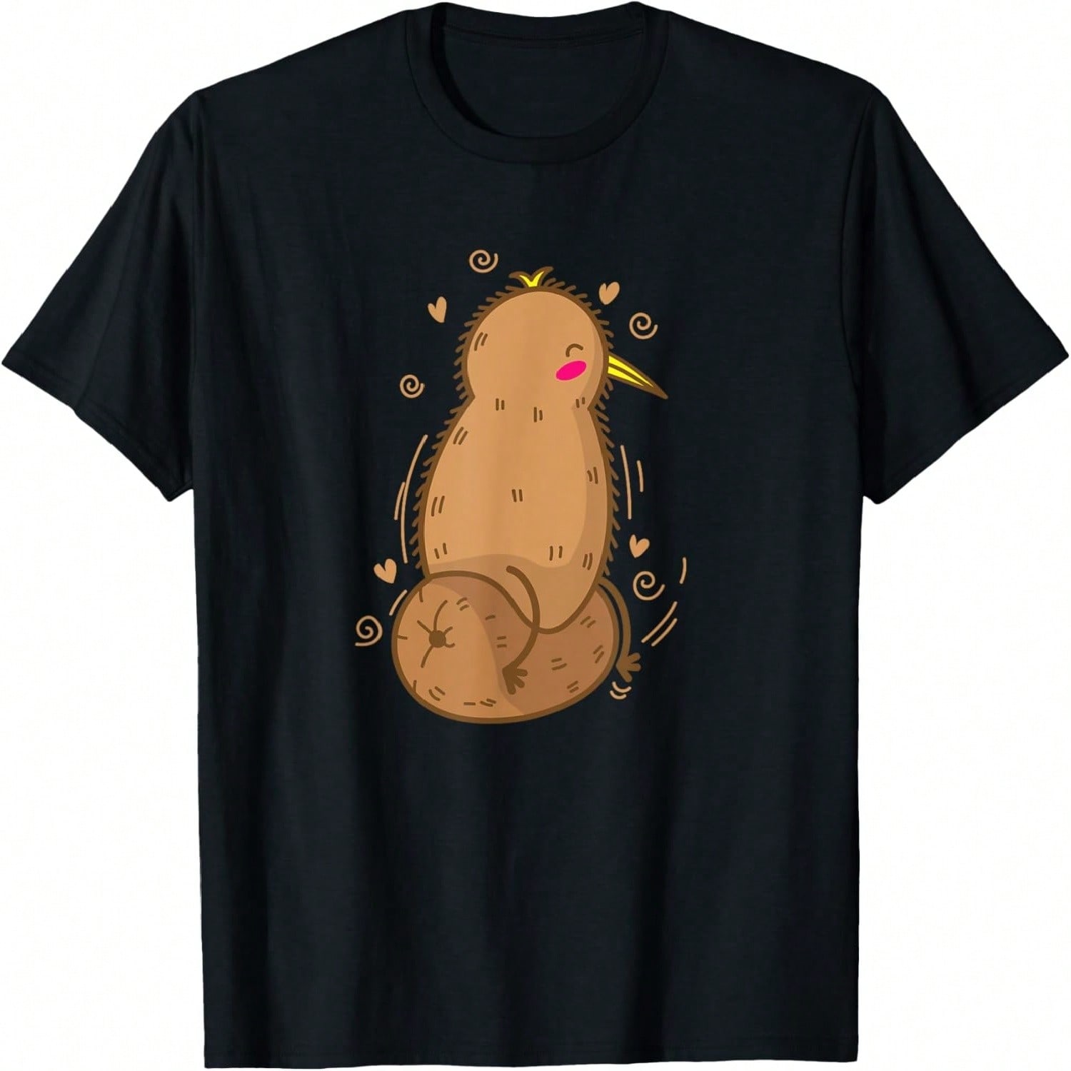 Kiwi Bird Is Divided Like A Kiwi Fruit T-Shirt S