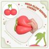 Red Fruit Shaped Stress Relief Toy, Fun -Out Bead