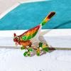 New Fashion Colorful Enamel Bird Brooch Pins Cute Animal Unisex Women And Men Jewelry Gifts Accessories
