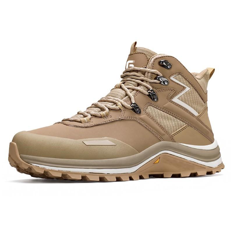 Mens High-Top Safety Work Boots Steel Toe Anti-Puncture Slip Resistant Durable Construction