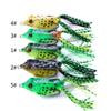 HENGJIA Topwater Frog Agn Plastic Bionic Wobbler lokker for Abbor Bass Pike Trout