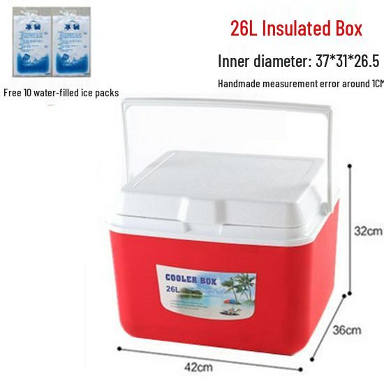 Tragbare isolierte Frischhaltebox für kleine Kühlschränke, den Außenbereich, zum Angeln und für unterwegs