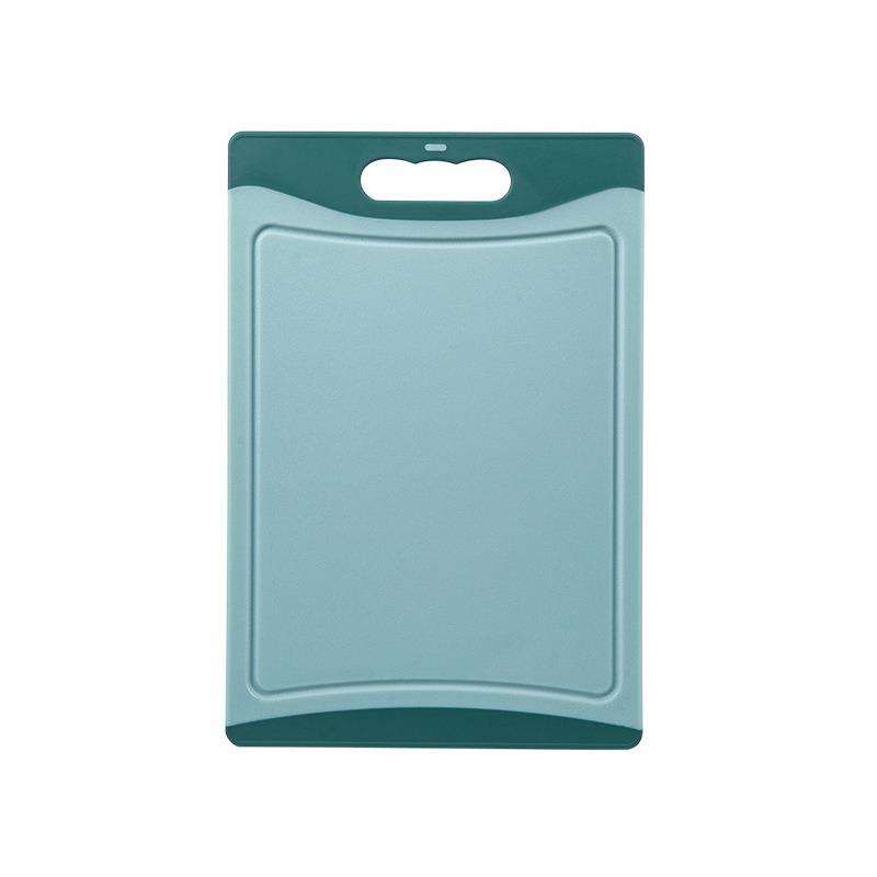 Doppelseitiges rutschfestes verdicktes PP-Schneidebrett-Set - Mehrfarbig