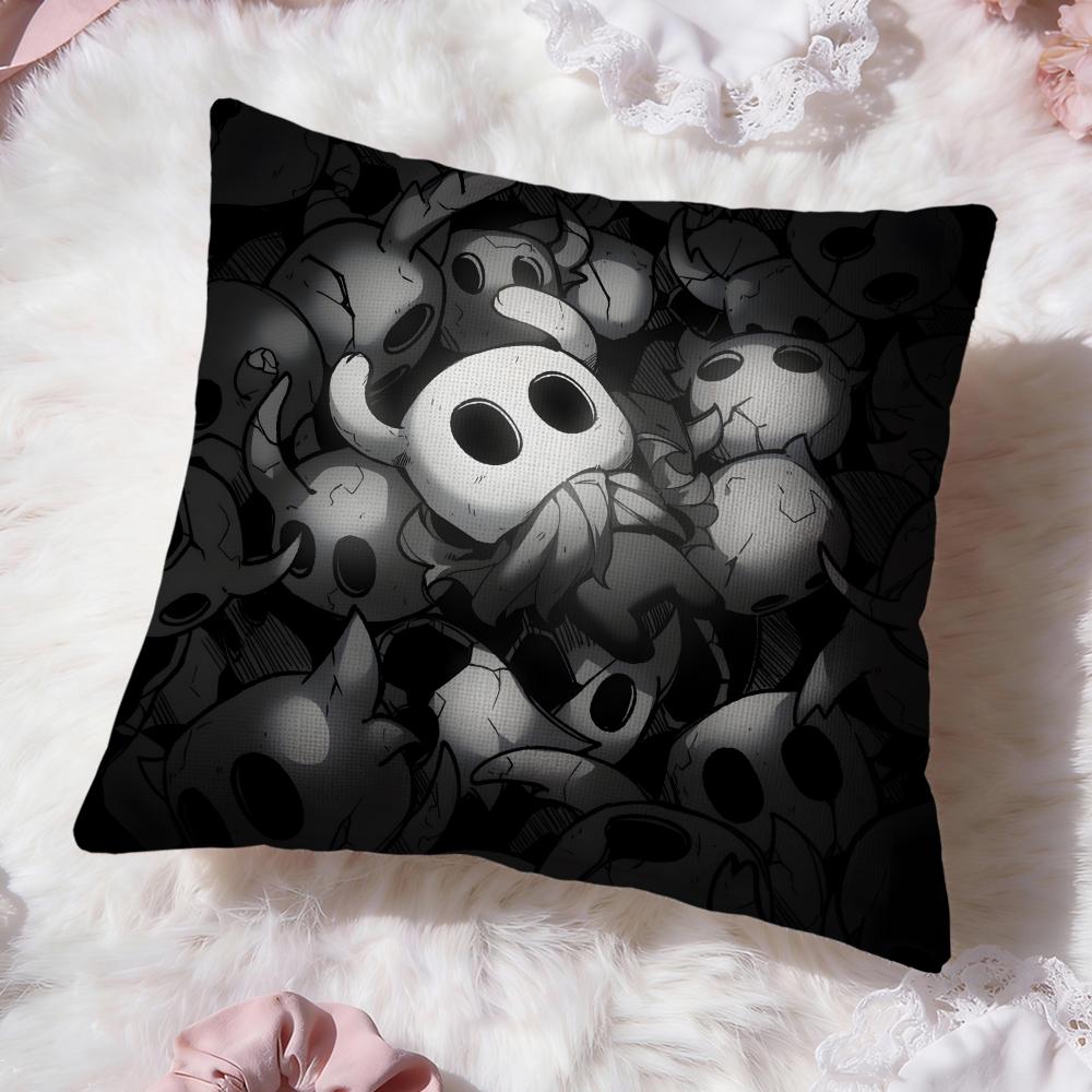 Game H-Hollow KnightS Cushion Cover Premium Comfort Reversible Pillow Cove -Two in One Design for Any Room & Car Interior
