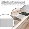 Dish Drying Mat Non-Slip Silicone Pad Easy Clean Kitchen Dish Drying Mat For Home Countertop Bathroom Sink Bar Refrigerator Mugs