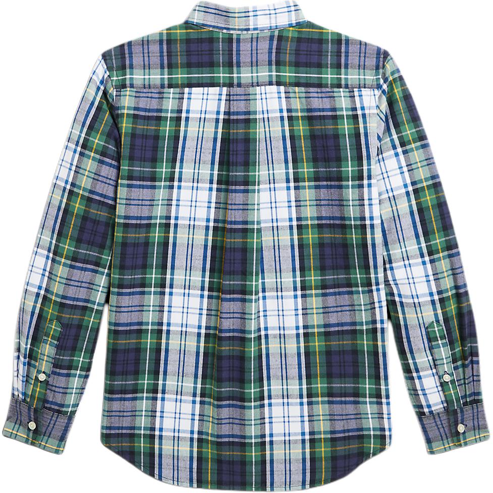 Polo Ralph Lauren Logo Check Single-Breasted Long Sleeve Shirt Kids shirts Multi-Color CWPOWOVY6820512-100