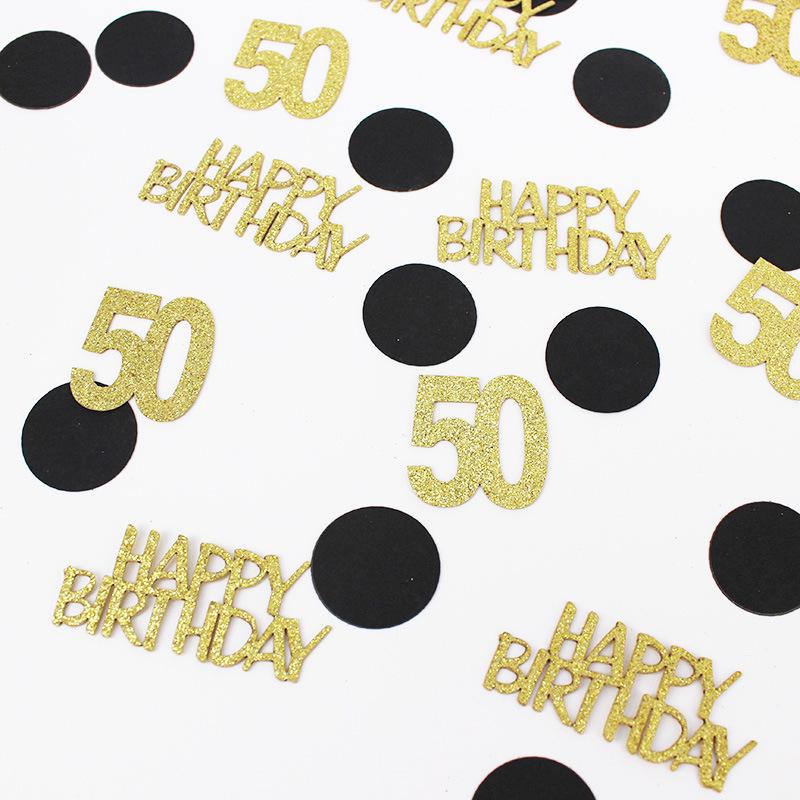 Creative Birthday Party Table Confetti Sequins for Gifts and Crafts