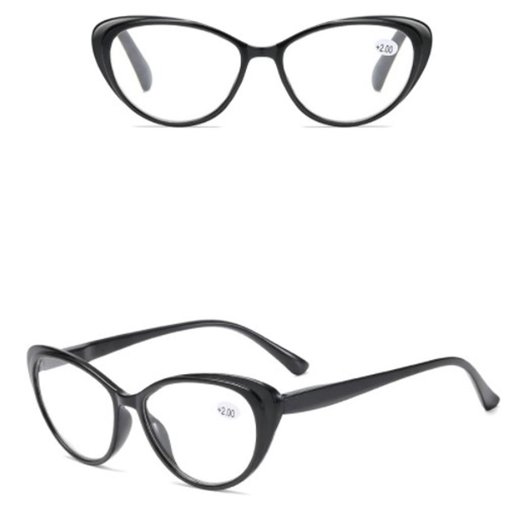 Magnification Cat Eye Reading Glasses Hyperopia Eyewear Computer Eyeglasses Presbyopia Eyeglasses