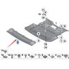 BMW 7 Series F01/F02 Radiator Lower Guard - Model 51757898889