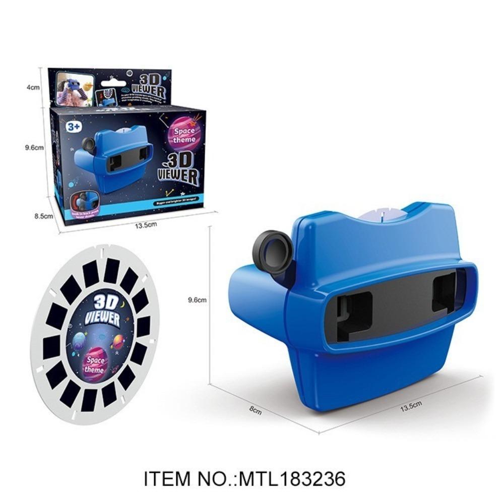 Mini Theater 3D View-Master Luminous Toys Big Game Toys New Viewing Machine  for Kids
