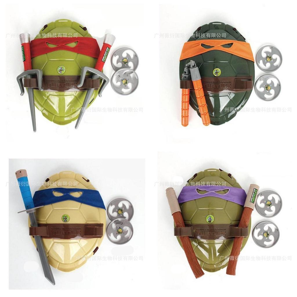 Ninja Turtle Toy Weapon Set Superhero Cosplay Costume Plastic Material Sword Category